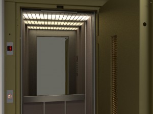european vintage elevator 3Dモデル