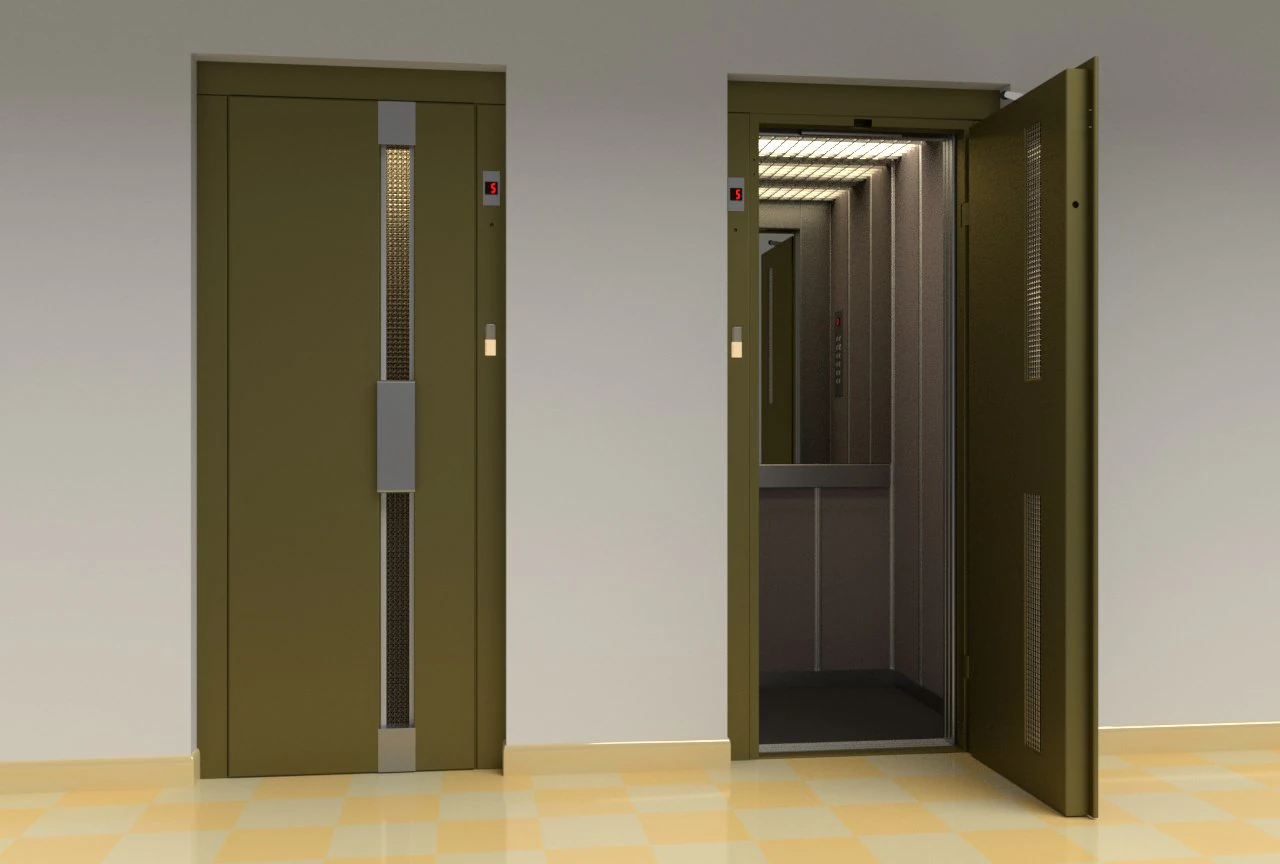 vintage european elevator 3D Model .c4d .max .obj .3ds .fbx .stl .blend 