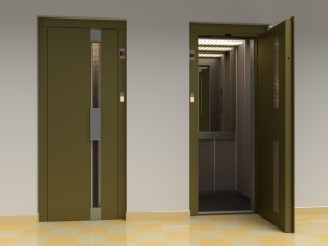 vintage european elevator Modelo 3D