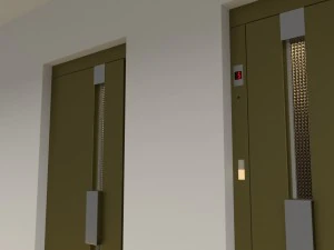 vintage european elevator 3D Model