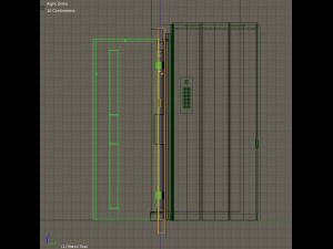 vintage european elevator 3D 모델