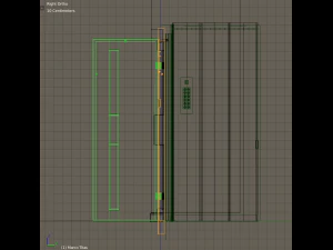 vintage european elevator 3D Model