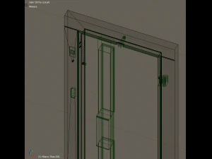 vintage european elevator 3D Model