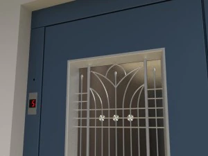 vintage european elevator 3D Model