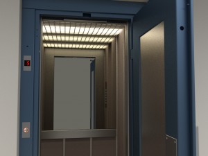 vintage european elevator 3D Модель