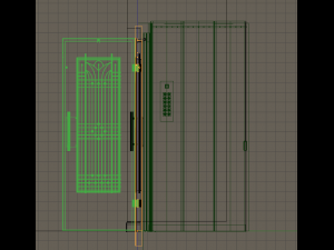 vintage european elevator 3D Модель