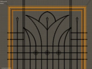 vintage european elevator 3D Model
