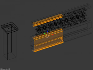 mediterranean bricks fences 3D Model