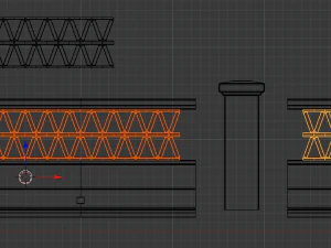 mediterranean bricks fences 3D Model