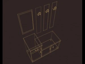 hall furniture 3D Model