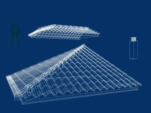 modular arabic roofs Modelo 3D