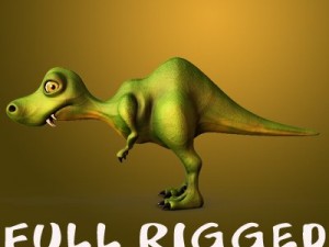 dino for kids 3Dモデル