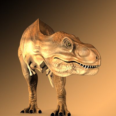 tyrannosaurus rex 3D 模型 .c4d .max .obj .3ds .fbx .stl .blend 
