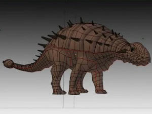 アンキロサウルス 3Dモデル