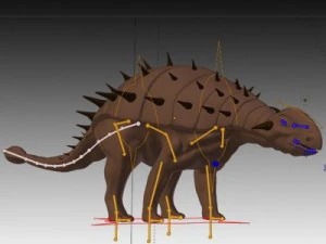 アンキロサウルス 3Dモデル