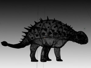 ankylosaurus 3D Модель