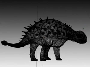 アンキロサウルス 3Dモデル