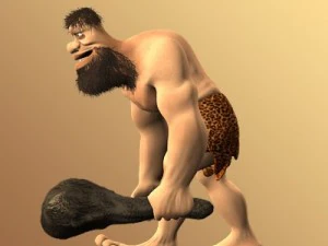 caveman 3D Model