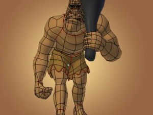 caveman 3D Model