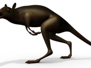 レプティディウム恐竜 3Dモデル