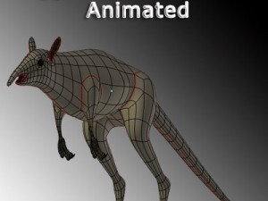 leptictidium dinosaur 3D मॉडल