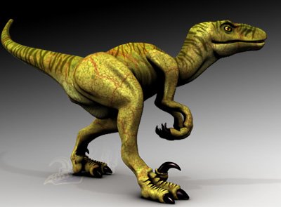 velociraptor 3Dモデル .c4d .max .obj .3ds .fbx .stl .blend 