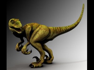 velociraptor 3Dモデル