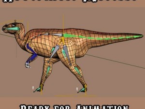 hadrosaurus model 3d 3D Model