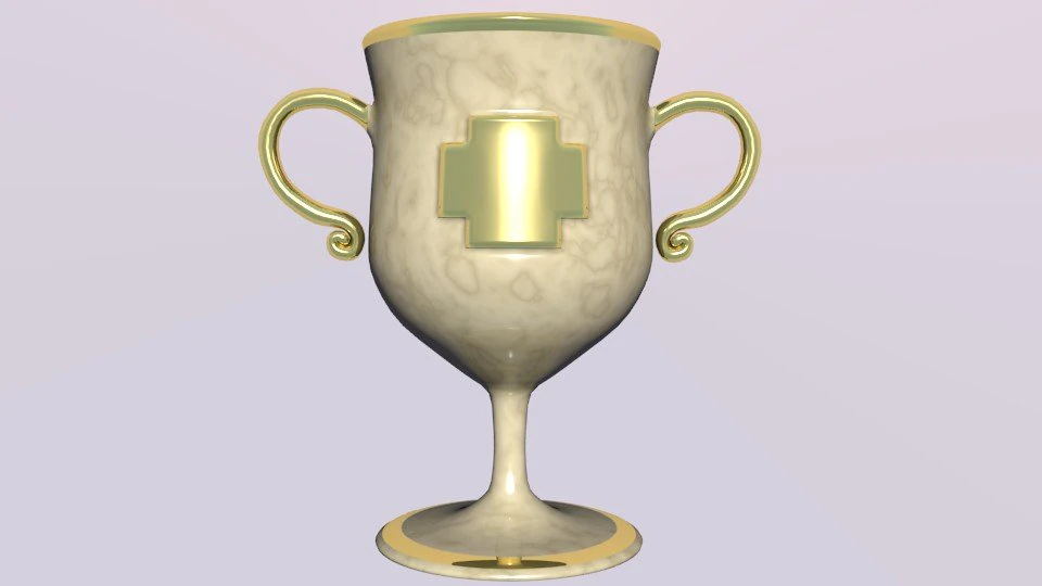 guci emas marmer Model 3D .c4d .max .obj .3ds .fbx .stl .blend 