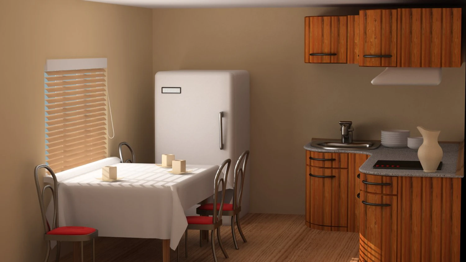 cucina Modello 3D .c4d .max .obj .3ds .fbx .stl .blend 