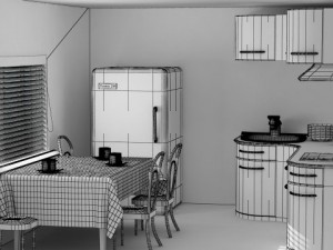 kitchen Modelo 3D