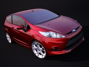 ford fiesta mk7 zetec s 3D Model