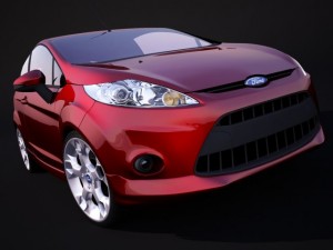 ford fiesta mk7 zetec s Modelo 3D
