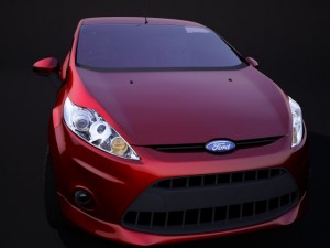 ford fiesta mk7 zetec s Modelo 3D