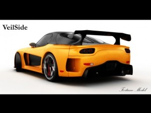 mazda rx7 veilside Model 3D