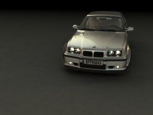 bmw m3 e36 3D 模型
