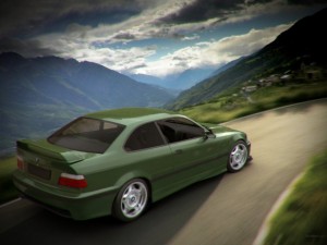 bmw m3 e36 3D 模型