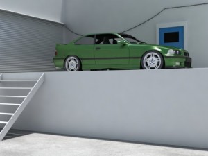 bmw m3 e36 3D 模型