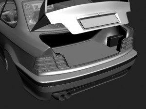 bmw m3 e36 3D 模型