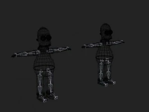 homer simpson 3D Model
