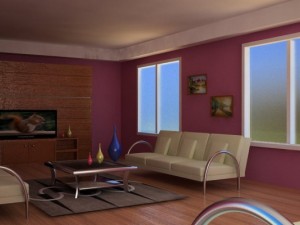living room 3D Model