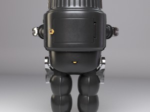 robby the tin robot 3D 모델