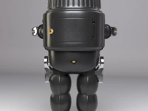 robby the tin robot 3D Model