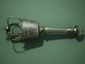 ceremonial mace 3D Model