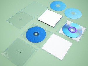 cd with cdcase Modèle 3D