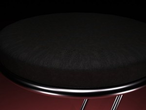 bar stool 3D-Modell