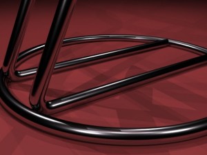 bar stool 3D-Modell