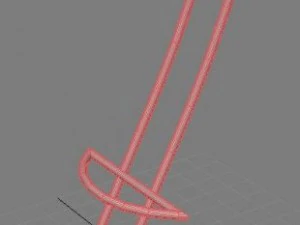 吧台凳 3D 模型