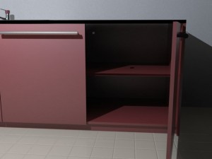 kitchen furniture 3D 모델