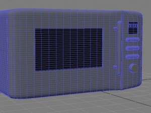 microwave oven 3D Model